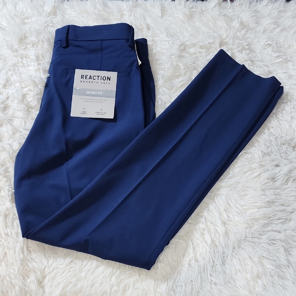Kenneth Cole Reaction Other - Kenneth Cole Reaction Men's Blue Pants Brand New Skinny Fit